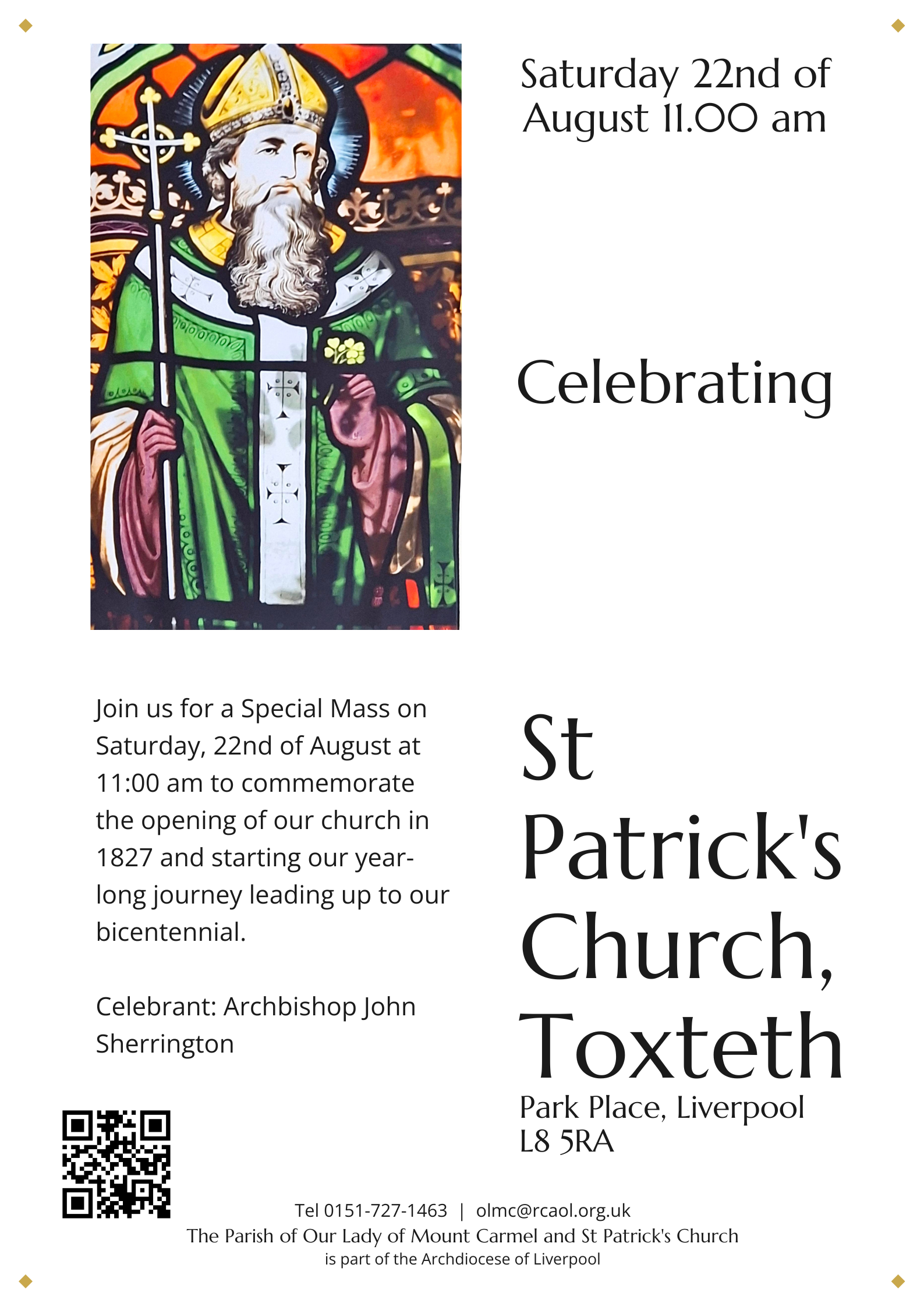 St Patricks August 22