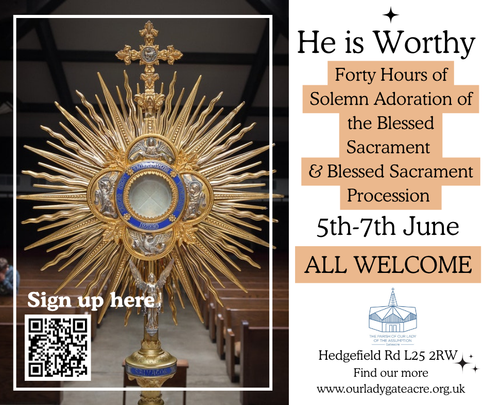 He is worthy