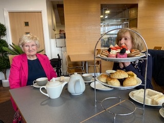 Bereavement Group Cream tea 3
