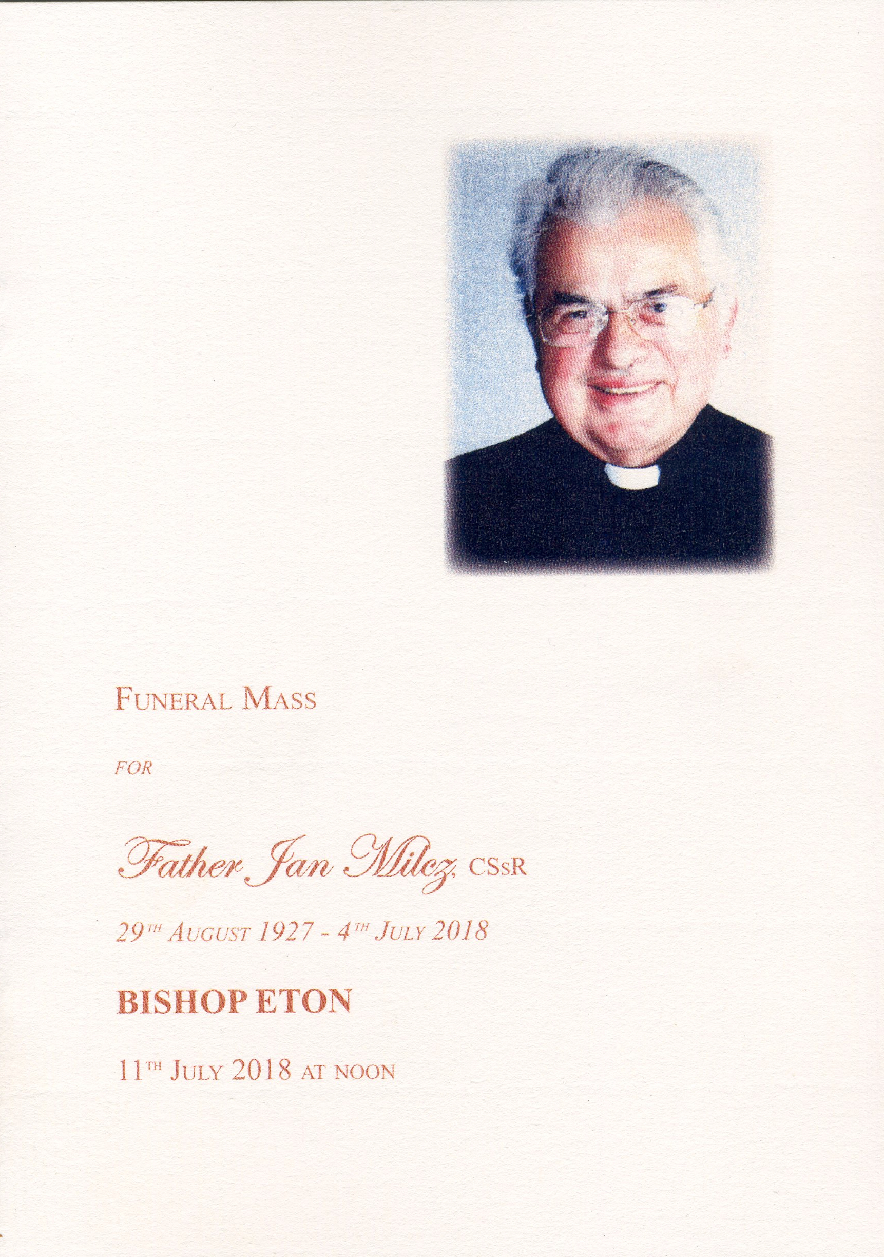 FrMilczfuneralbooklet copy